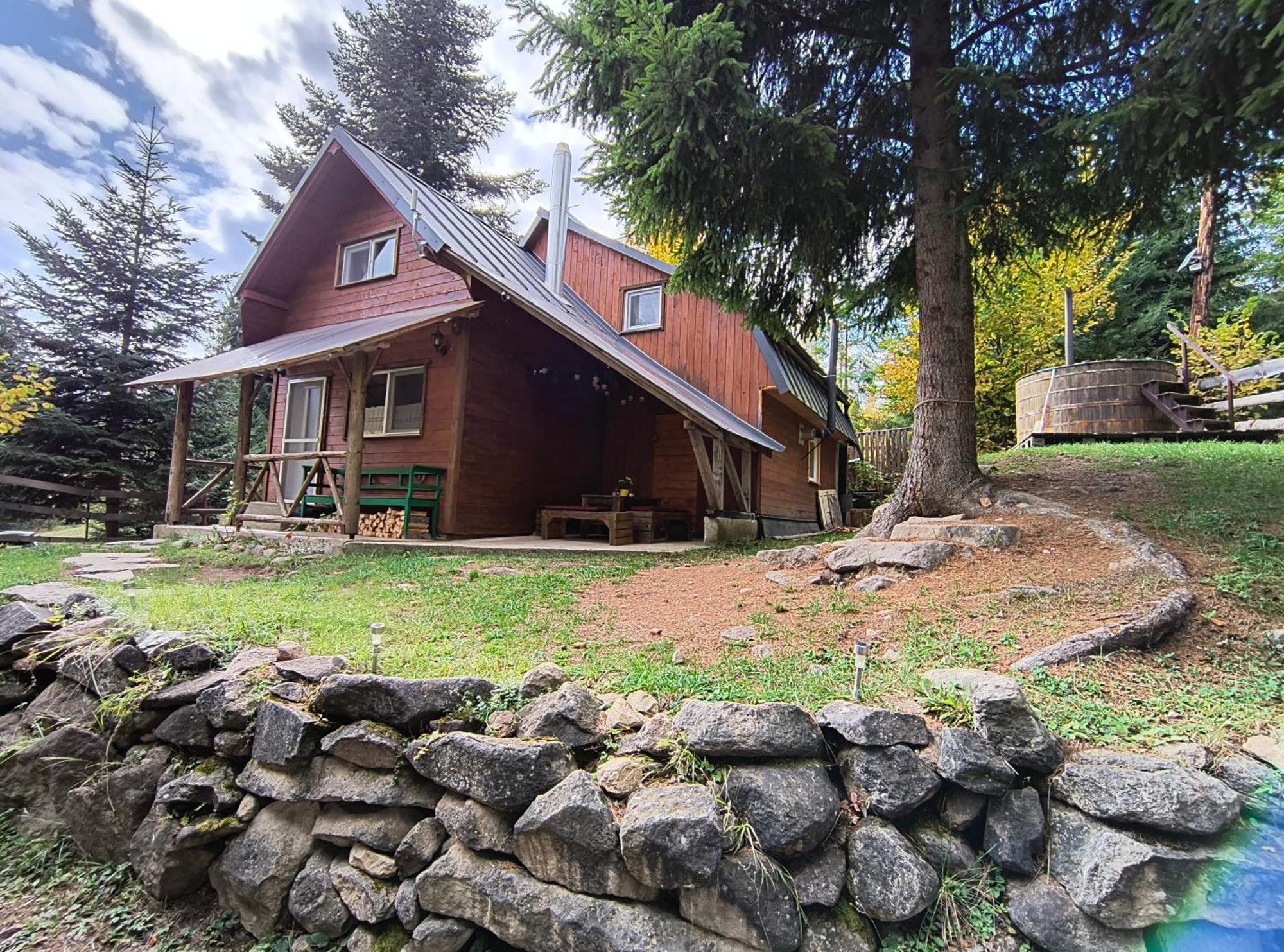 Vén Fenyő Kunyhó Ciceu Exterior foto