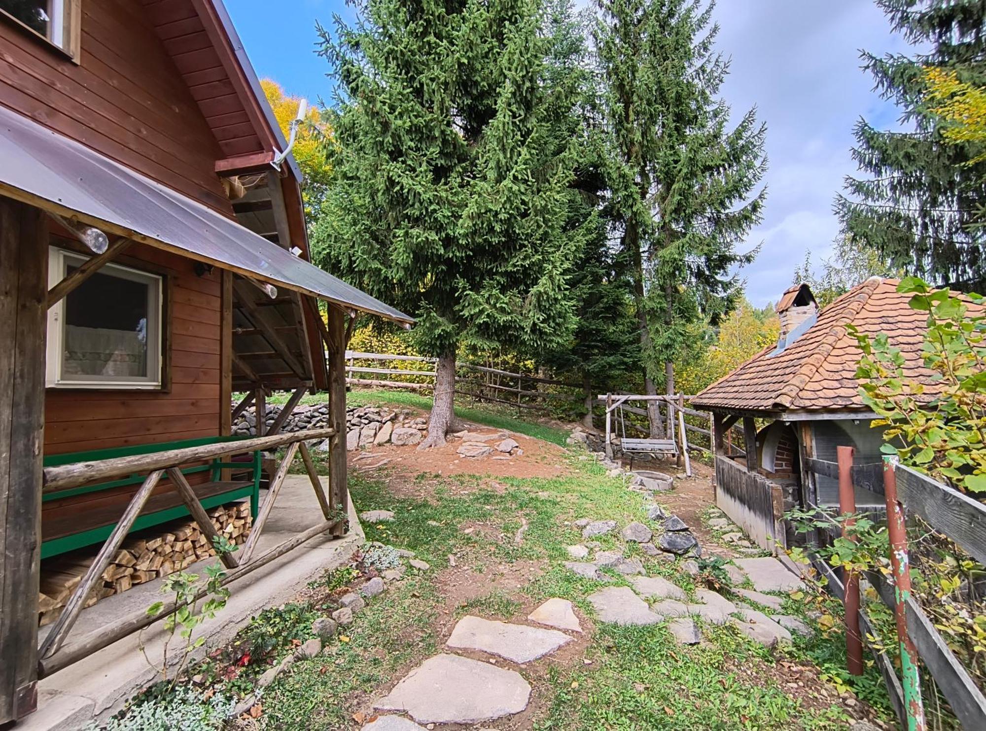 Vén Fenyő Kunyhó Ciceu Exterior foto
